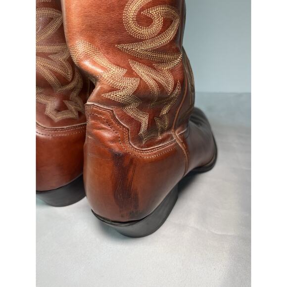 Twisted X Western Brown Cowboy Boots Mens R Toe 14" Tall Size 13EE MWT002 - Picture 8 of 15